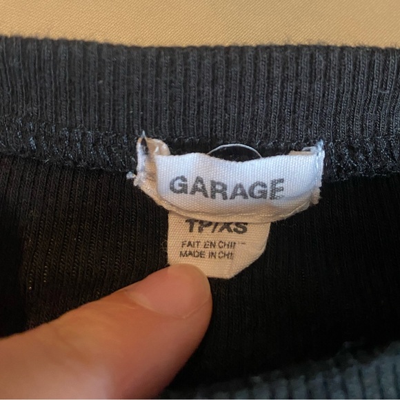 Garage Long Sleeve Crop Top - Picture 2 of 3